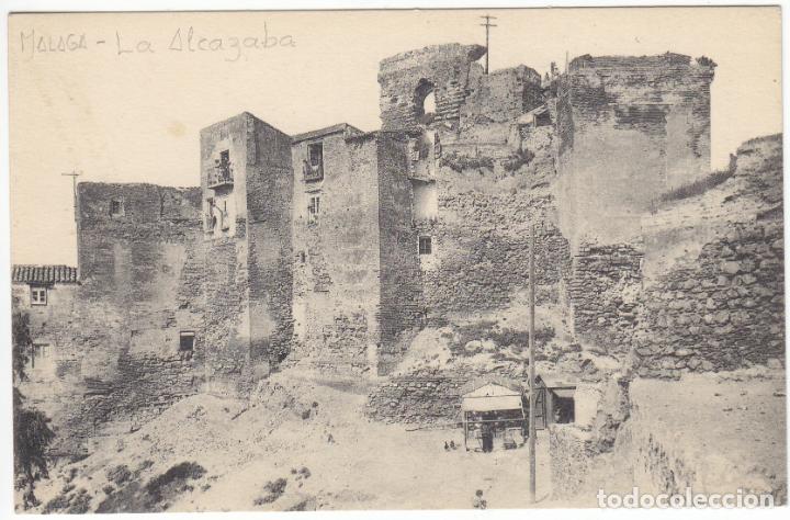 Postales: BONITA POSTAL - MALAGA - VISTA DE LA ALCAZABA - L.ROISIN
