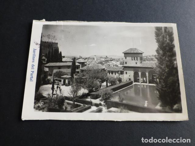 Postales: GRANADA LA ALHAMBRA JARDINES DEL PARTAL - Foto 1