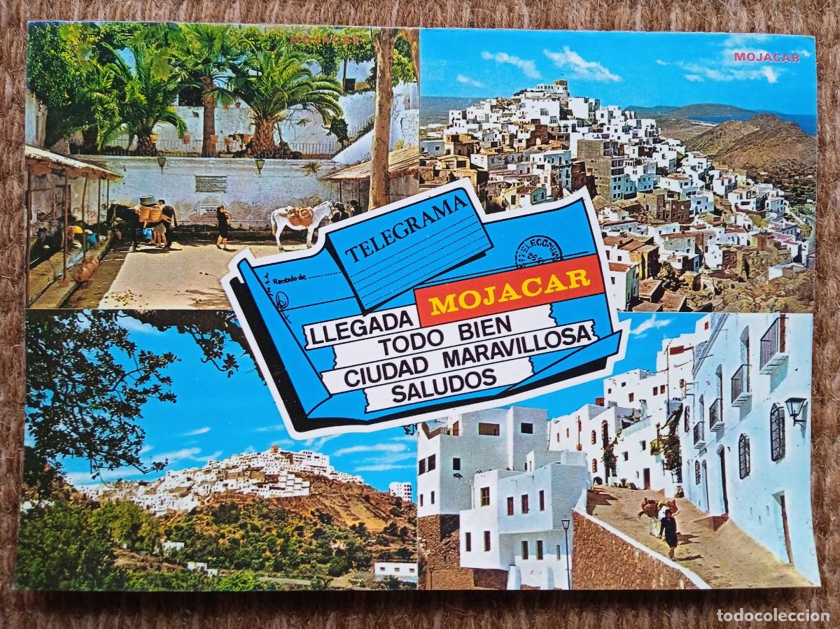 Postales: TELEGRAMA DESDE MOJACAR - ALMERIA