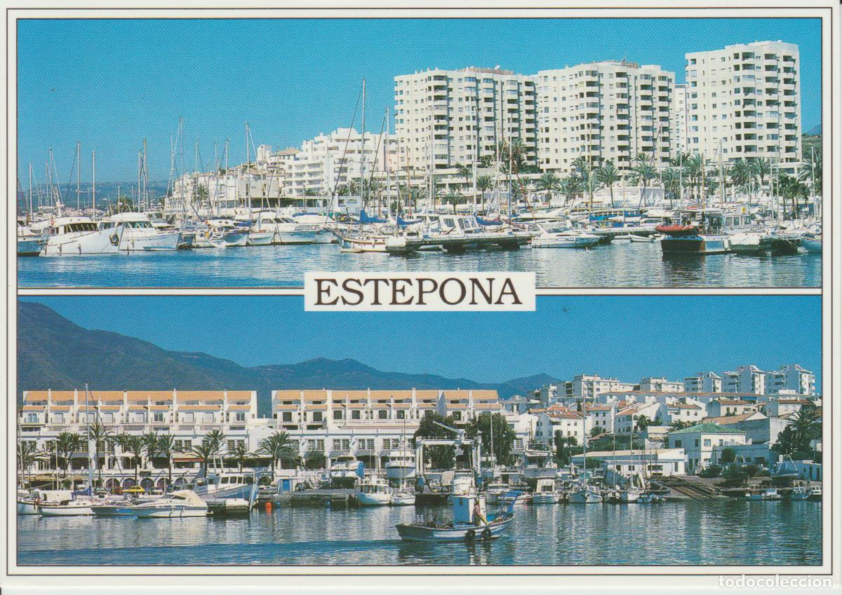 Postales: (701) ESTEPONA. PUERTO DEPORTIVO Y PUERTO PESQUERO.