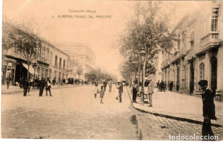 Postais: PRECIOSA POSTAL - ALMERIA - PASEO DEL PRINCIPE - COLECCION MOYA - FECHADA A&Ntilde;O 1925
