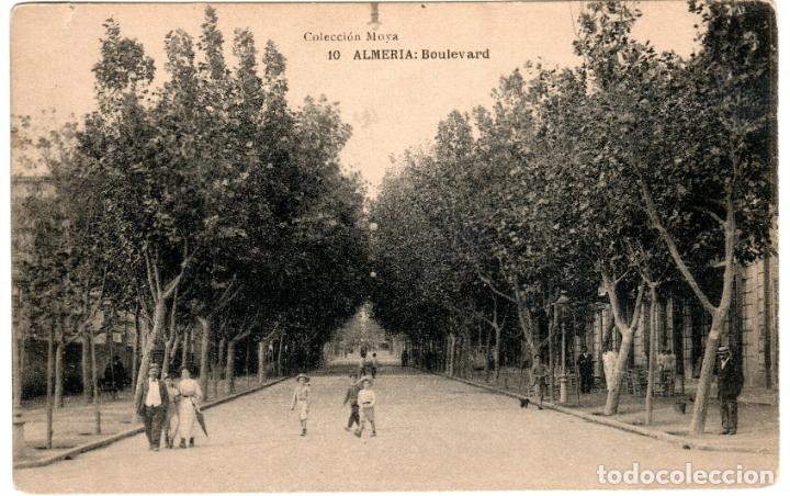 Postais: PRECIOSA POSTAL - ALMERIA - BOULEVARD - COLECCION MOYA