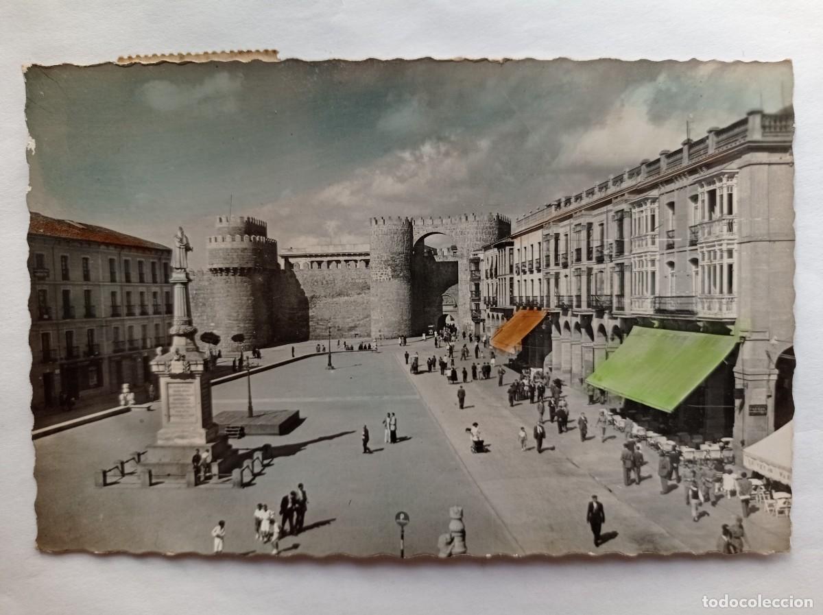 Postales: TARJETA POSTAL. 18 AVILA PLAZA DE SANTA TERESA DE JESUS ED.GARCIA CARRABELLA