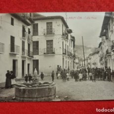 Postales: POSTAL LANJARON GRANADA CALLE REAL ANDRES FABERT FOTOGRAFICA ORIGINAL P1276