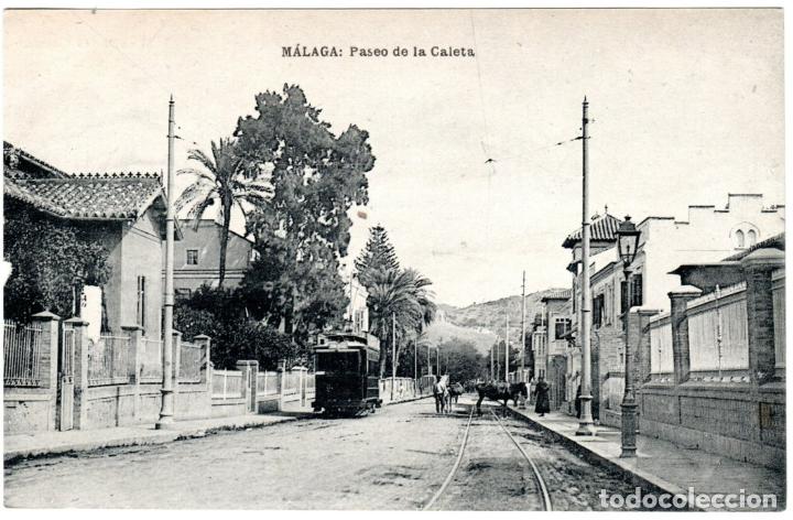 Postales: BONITA POSTAL - MALAGA - PASEO DE LA CALERA - EDICION FIN DE SIGLO