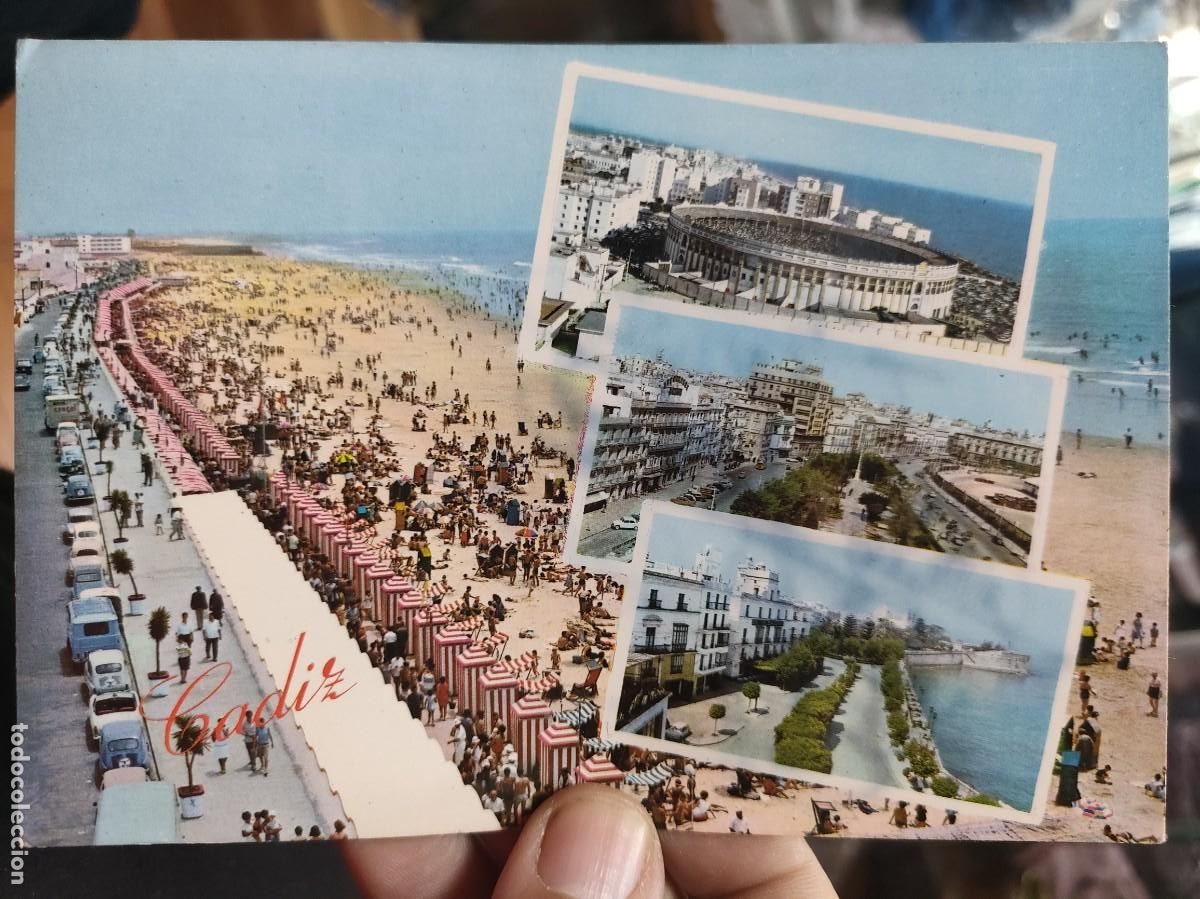 Postales: Postal CADIZ N 2044 ARRIBAS 1960 Escrita