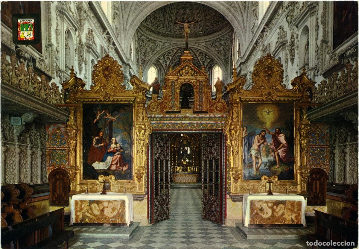 Postales: N&ordm; 2-GRANADA. Cartuja. Coro de Legos. ED. DOM&Iacute;NGUEZ