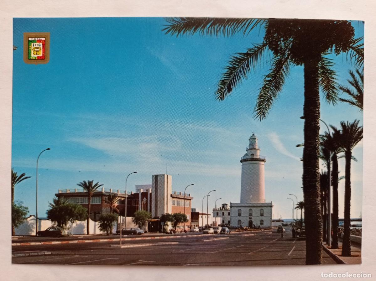 Postales: TARJETA POSTAL.№48 MALAGA Сosta del Sol PASEO DE LA FAROLA ED.DOMINGUEZ