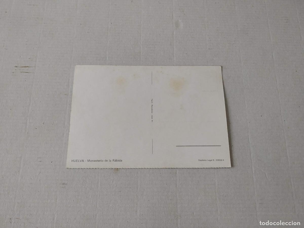 Postales: HUELVA - POSTAL MONASTERIO DE LA R&Aacute;BIDA - Foto 2