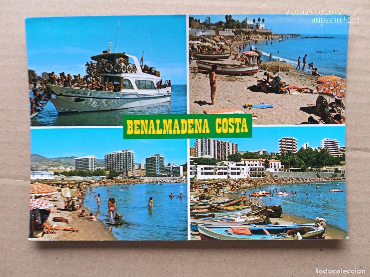 Postales: Postal 1246 - COSTA DEL SOL - BENALMADENA COSTA - VISTA DIVERSAS - ESCRITA.