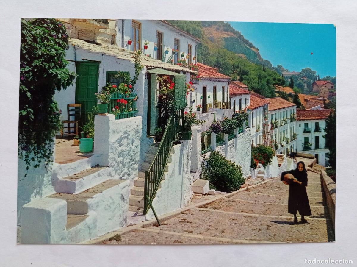Postales: TARJETA POSTAL. 913 MALAGA SUBIDA A GIBRALFARO ED. BEASCOA