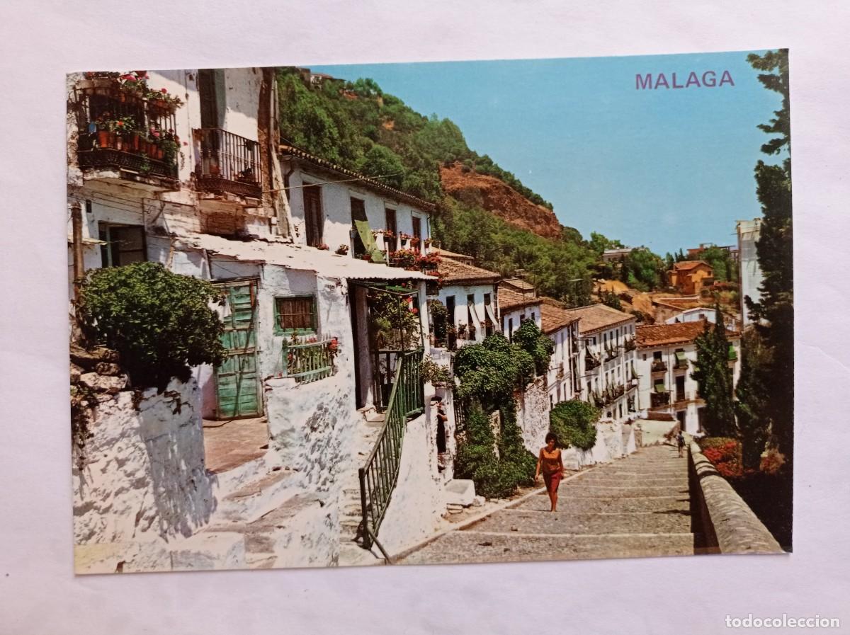 Postales: TARJETA POSTAL. 2.061 MALAGA LA CORACHA CALLE TIPICA ED. ARRIBA