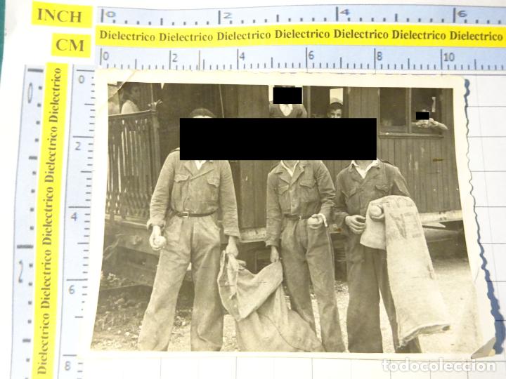 Postcards: FOTO FOTOGRAF&Iacute;A DE MALAGA. PHOTO HALL LIBORIO GARC&Iacute;A. TRABAJADORES TRANV&Iacute;AS MALAGUE&Ntilde;OS. 1724
