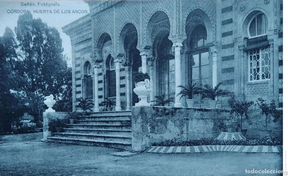 Postkarten: C&oacute;rdoba. Huerta de los Arcos. Se&ntilde;&aacute;n, fot&oacute;grafo. Hauser y Menet. Nueva. Blanco/Negro