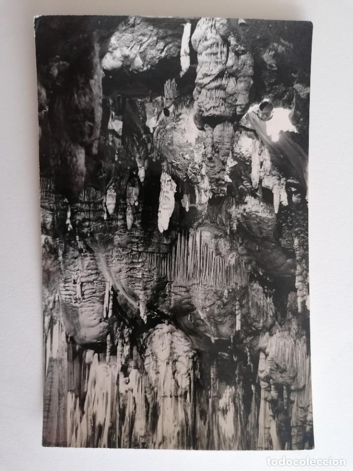 Postales: POSTAL MALAGA-CUEVA DE NERJA - CATACLISMO, ALFONDOLAS, ESCRITA 1961
