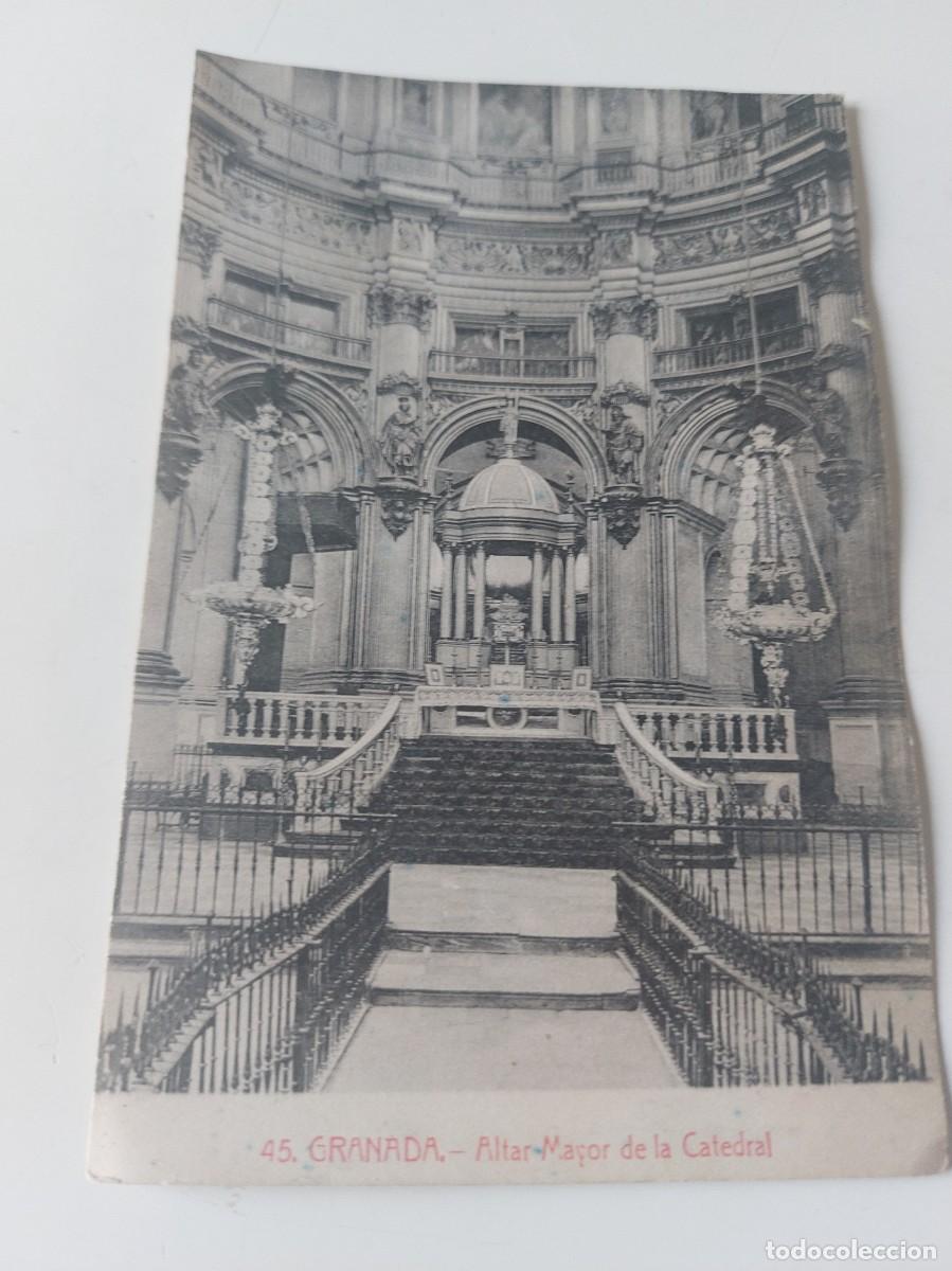 Postales: Granada .Altar mayor de la catedral - Foto 1