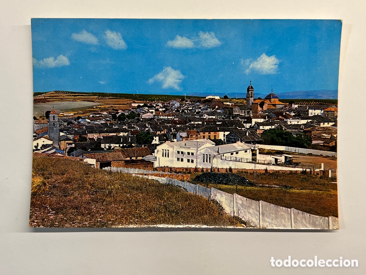 Postales: CASTELLAR DE SANTISTEBAN (Jaen) Postal No.2, Vista Parcial. Fotocolor (a.1974) c&iacute;rculada