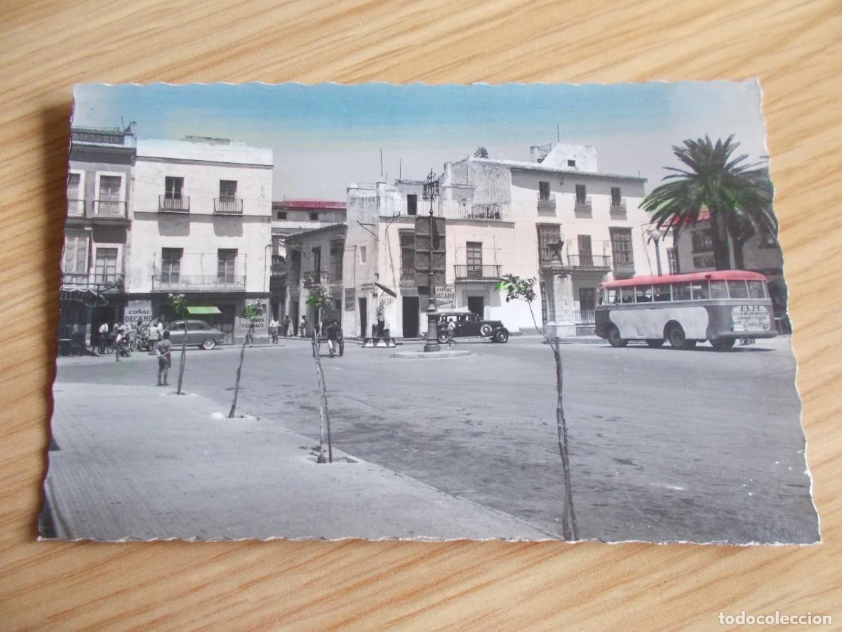 Postales: PUERTO DE SANTA MARIA --CADIZ -- PLAZA VERGEL DEL CONDE