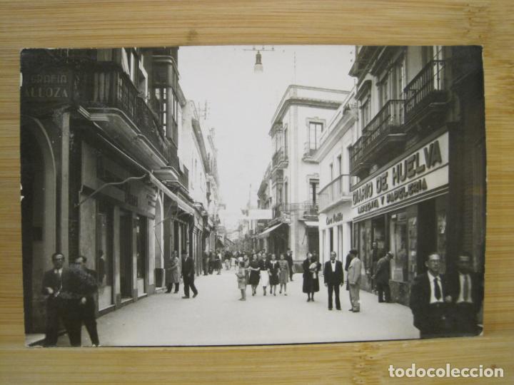 Postales: HUELVA-CALLE CONCEPCION-DIARIO DE HUELVA-FOTOGRAFICA-POSTAL ANTIGUA-(99.322)