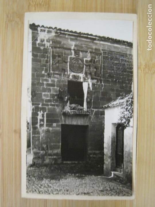 Postales: UBEDA-CASA DE LOS SALVAJES-POSTAL PROTOTIPO-ARCHIVO ROISIN-ES FOTO PEGADA-(99.340)
