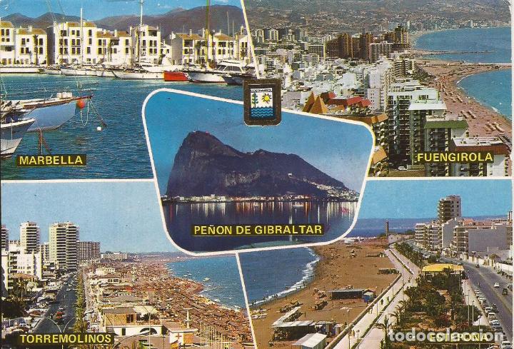 Postales: POSTAL, COSTA DEL SOL-PE&Ntilde;ON DE GIBRALTAR, ED. DOMINGUEZ, SIN CIRCULAR
