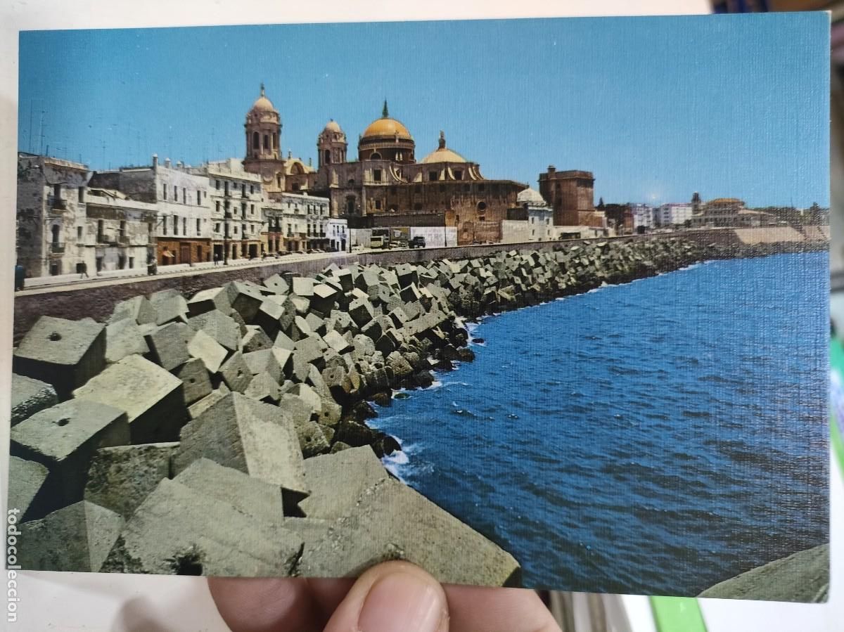 Postales: Postal CADIZ Catedral y Murallas del Sur N 53 SICILIA S/C