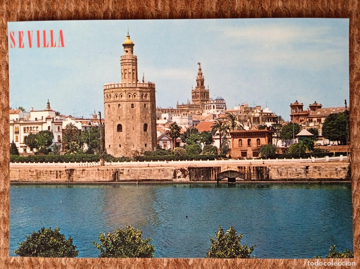 Postales: SEVILLA - TORRE DEL ORO - Foto 1