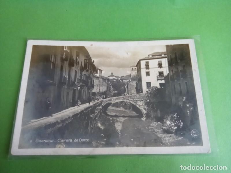 Postales: GRANADA , POSTAL ANTIGUA , BLANCO Y NEGRO - Foto 1