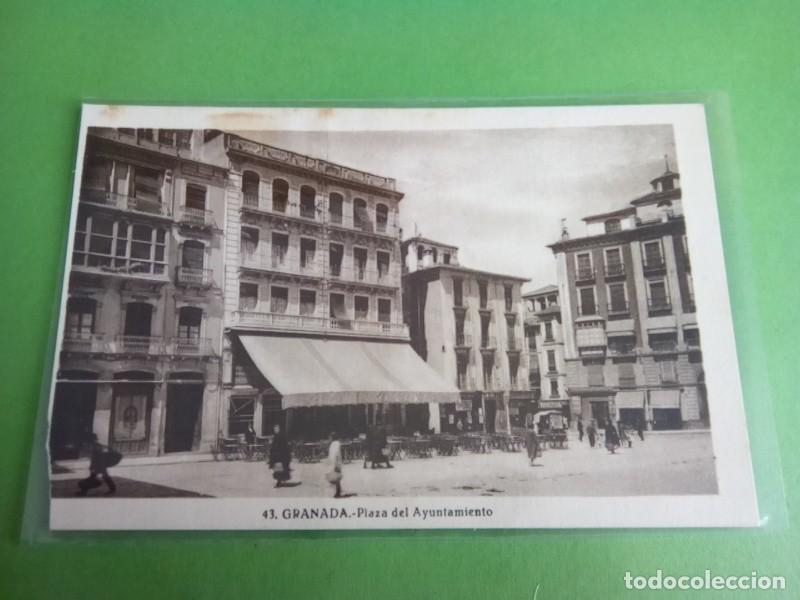 Postales: GRANADA , POSTAL ANTIGUA , BLANCO Y NEGRO - Foto 1