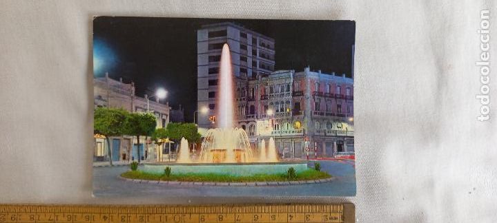 Postales: 7054. ALMERIA. FUENTE LUMINOSA EN LA PUERTA DE PURCHENA. EDICIONES BEASCOA BV. SEGURA.. POSTAL