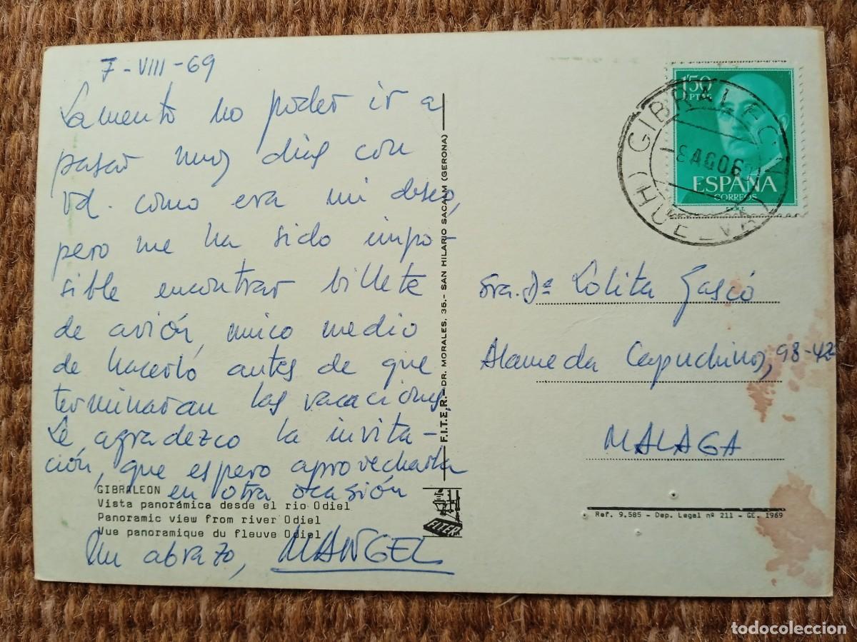 Postales: GIBRALEON - HUELVA - Foto 2