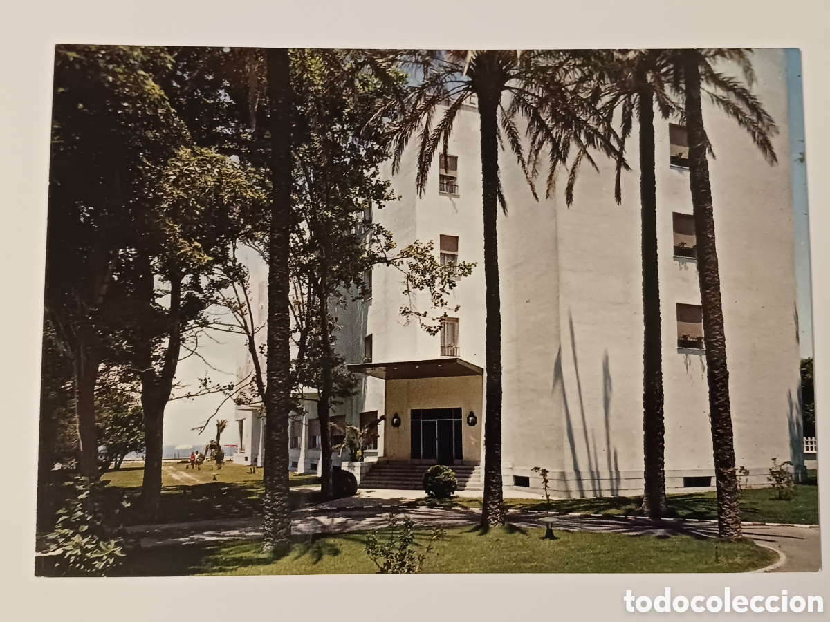 Postales: Cadiz, Hotel Atlantico.