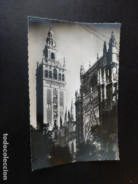 Postales: SEVILLA LA GIRALDA Y CATEDRAL - Foto 1