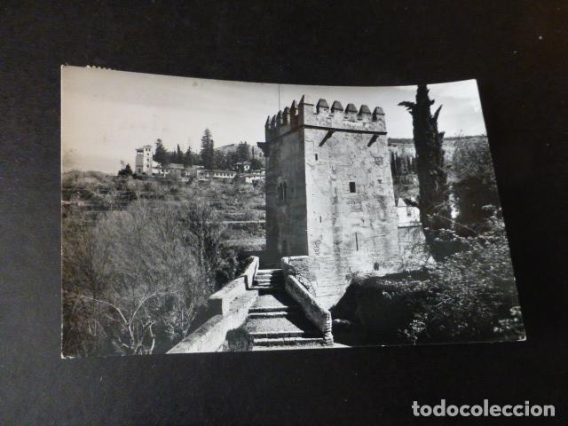 Postales: GRANADA TORRE DE LOS PICOS Y GENERALIFE - Foto 1