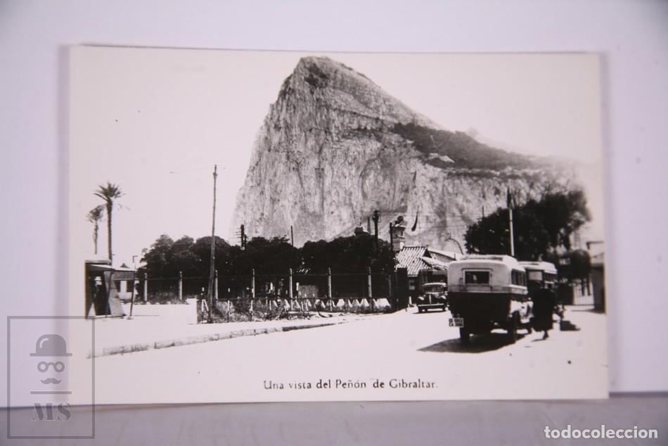 Postales: Postal Fotogr&aacute;fica Animada Vista Pe&ntilde;on de Gibraltar - Sin Circular - Andaluc&iacute;a
