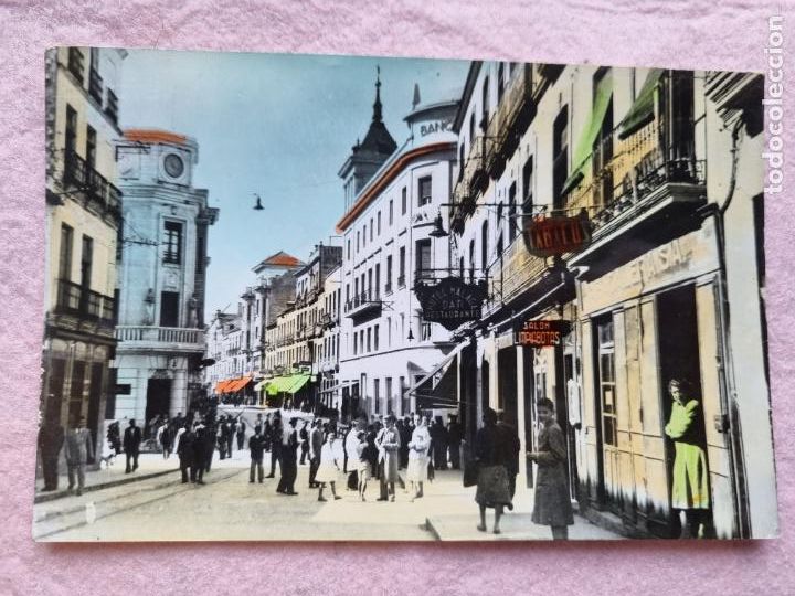 Postales: LINARES JAEN 1076 CALLE JOSE ANTONIO COLOREADA ED. SEGUNDO HOTEL MALAGA