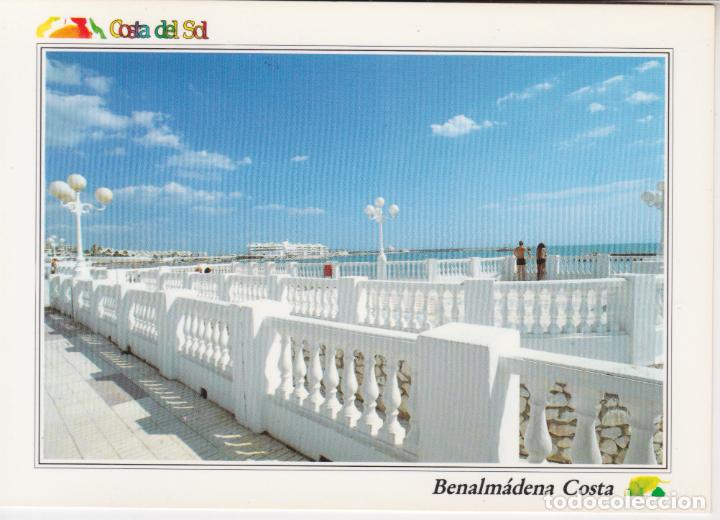 Postales: COSTA DEL SOL, BENALM&Aacute;DENA COSTA, PASEO MARITIMO - EDITORIAL ARGUVAL - ESCRITA - (17X12)