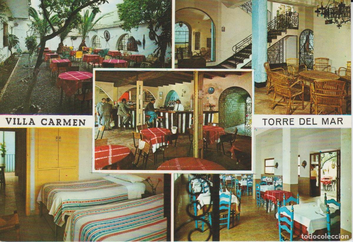 Postales: () TORRE DEL MAR. MALAGA. HOSTAL VILLA CARMEN - SIN CIRCULAR