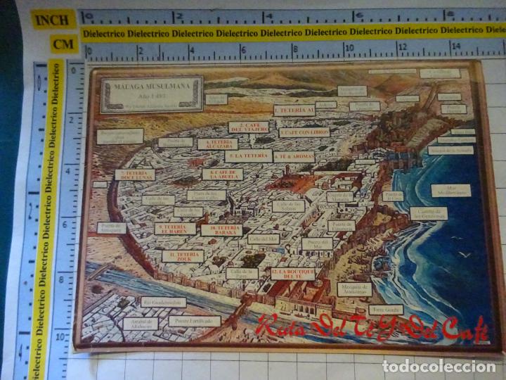 Postkarten: POSTAL DE M&Aacute;LAGA. PUBLICITARIA M&Aacute;LAGA MUSULMANA 1487 RUTA DEL TE THE TETER&Iacute;AS. 225