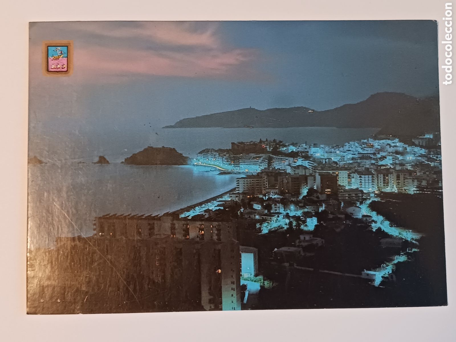 Postales: Almu&ntilde;ecar, Costa del Sol, Circulada.