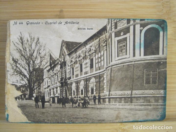 Postales: GRANADA-CUARTEL DE ARTILLERIA-ED REYES-44-POSTAL ANTIGUA-(100.192)