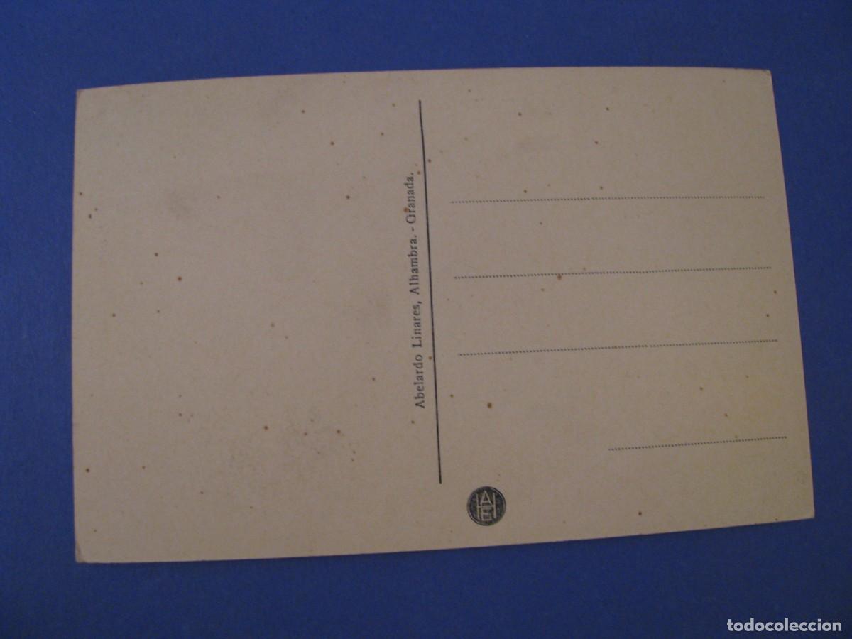 Postales: POSTAL DE GRANADA. CARRERA DEL DARRO. ABELARDO LINARES. - Foto 2