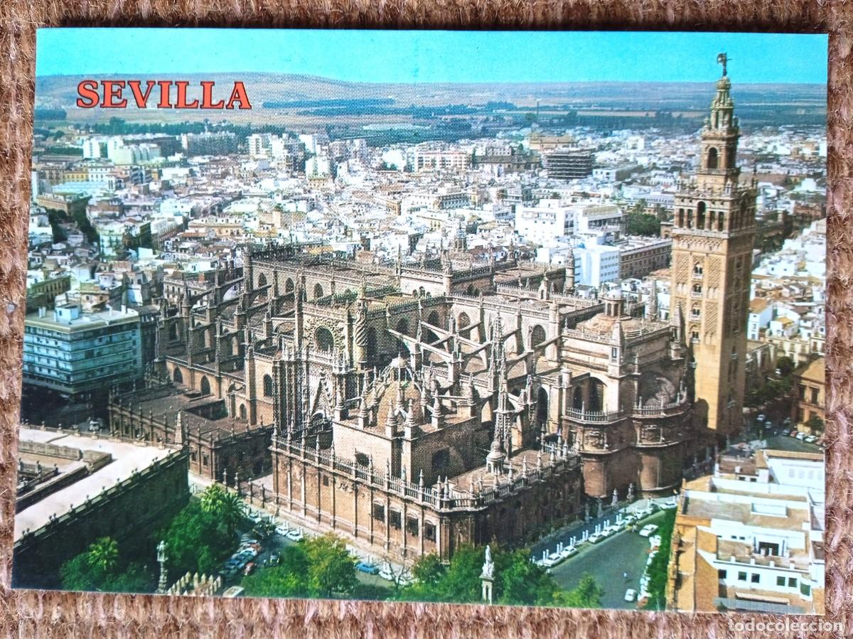 Postales: SEVILLA - CATEDRAL Y GIRALDA - Foto 1