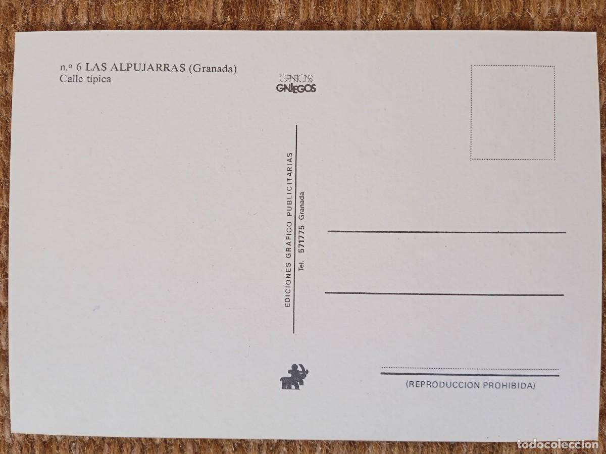 Postales: LAS ALPUJARRAS - GRANADA - Foto 2