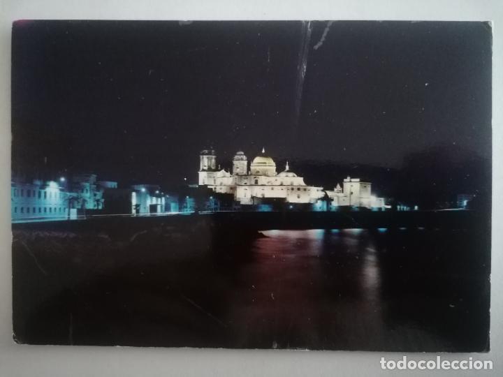 Postales: POSTAL CADIZ, NOCTURNO DE LA CATEDRAL, N&ordm; 642