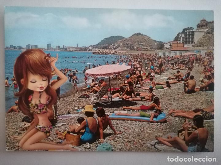 Postales: POSTAL MALAGA-PLAYA DE LOS BA&Ntilde;OS DEL CARMEN , N&ordm; 113