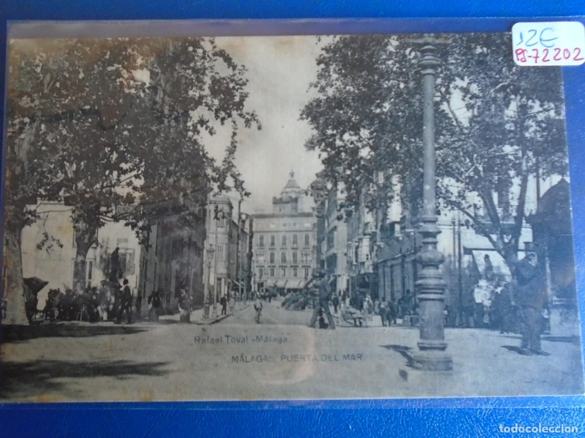 Postales: (PS-72202)POSTAL DE MALAGA-PUERTA DEL MAR.RAFAEL TOVAL