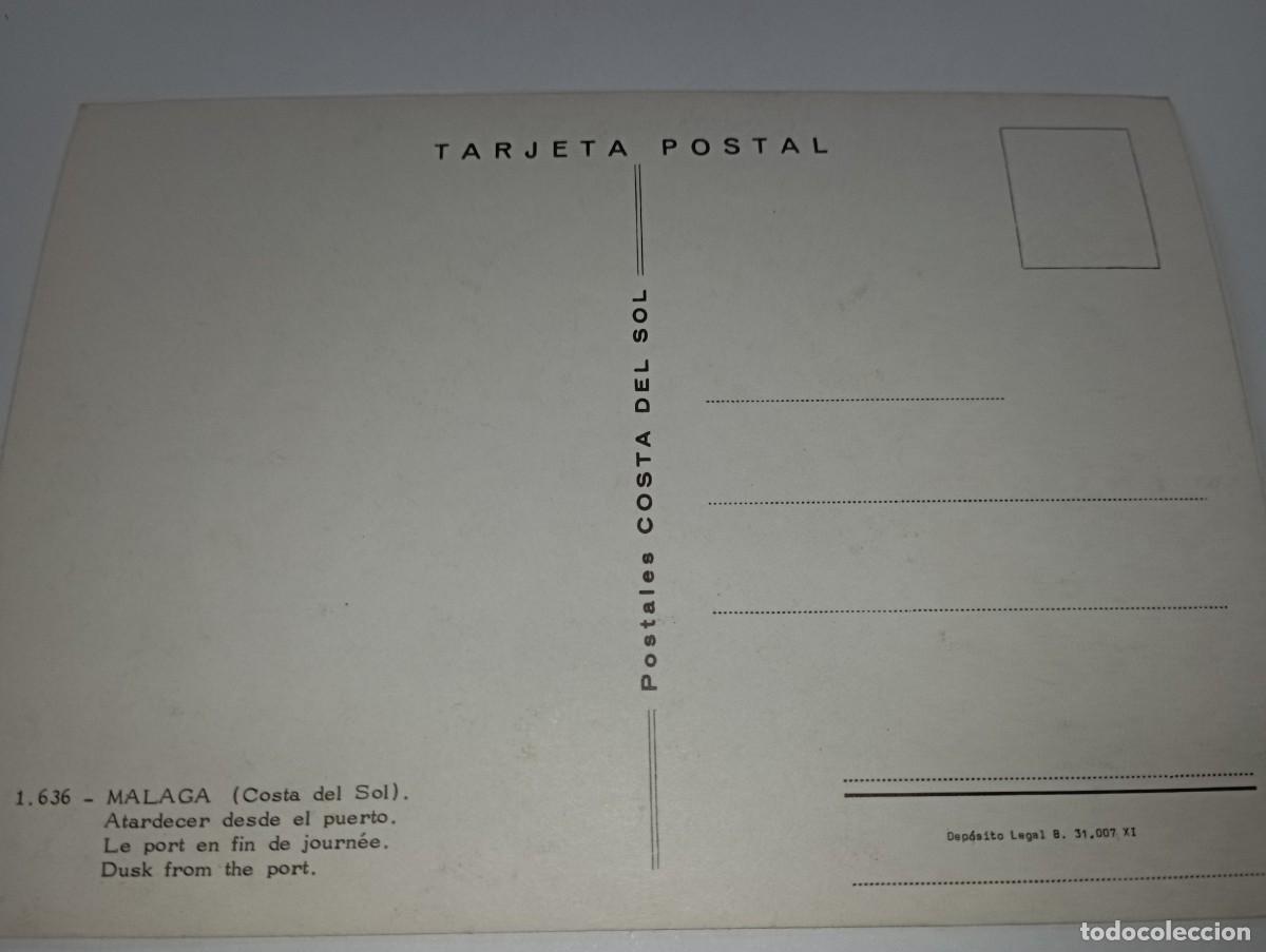 Postales: M&aacute;laga. Puerto. B1 - Foto 2