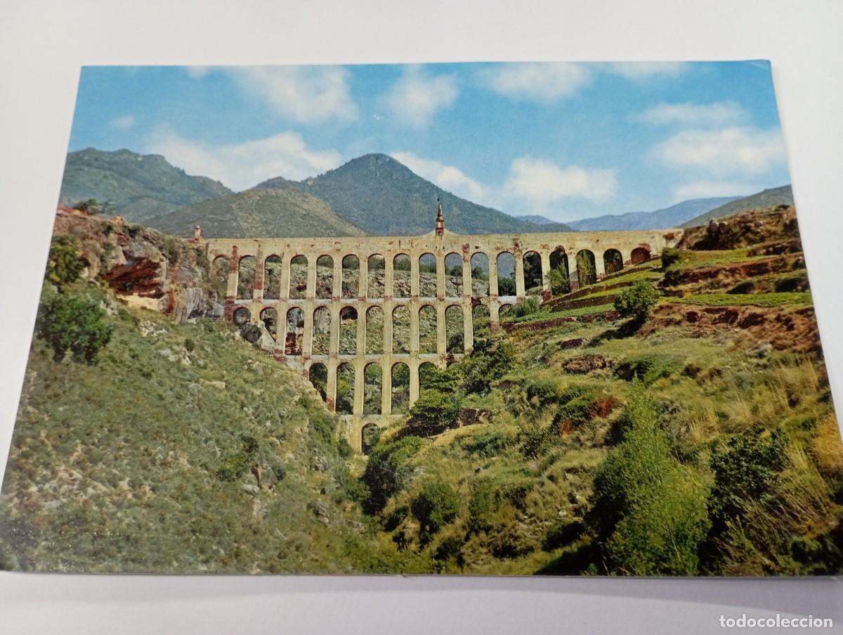 Postales: M&aacute;laga. Nerja, acueducto. B1 - Foto 1