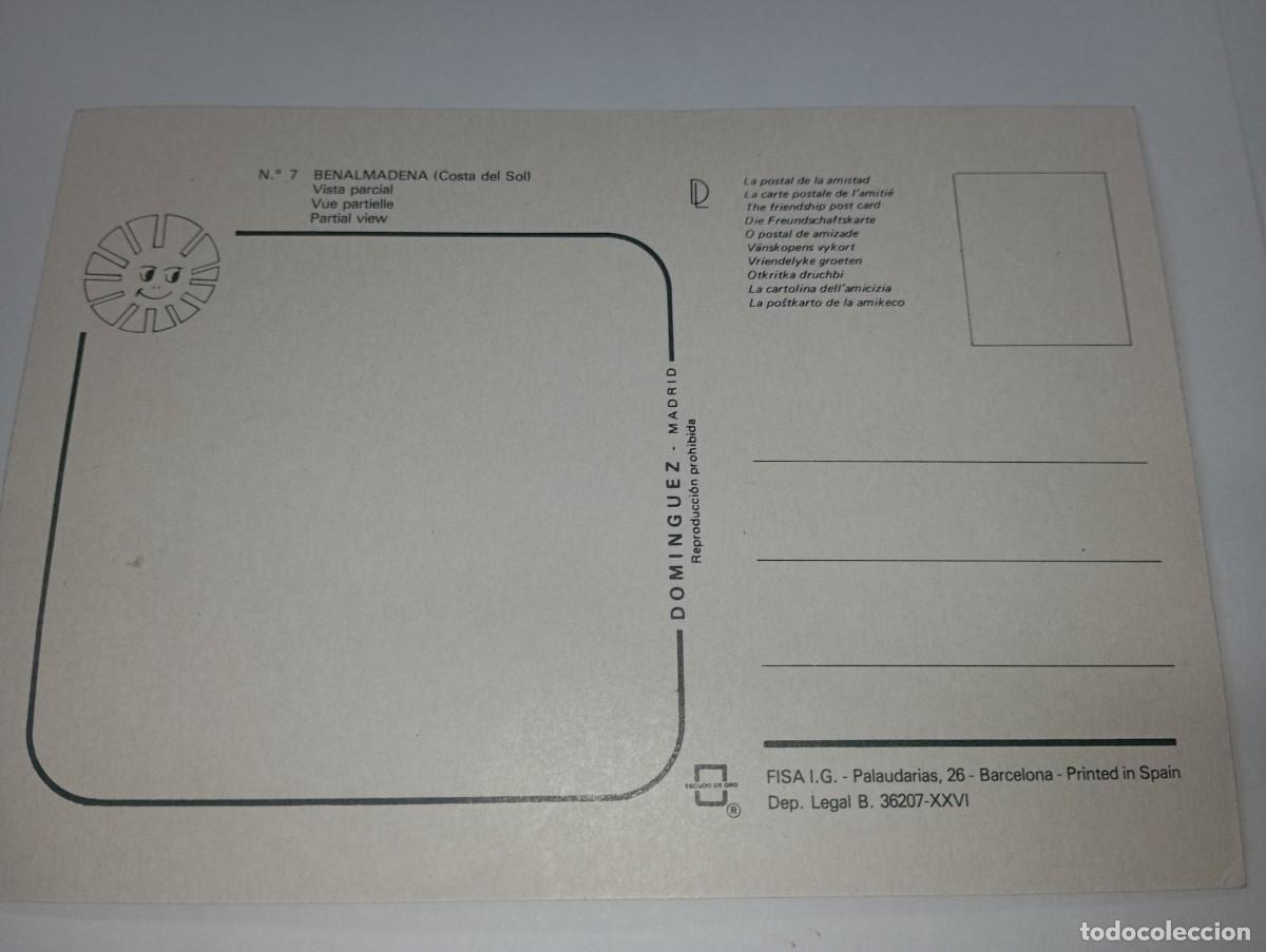 Postales: M&aacute;laga. Benalm&aacute;dena. B1 - Foto 2